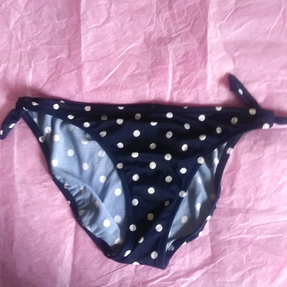 J Crew Polka dot bikini bottom